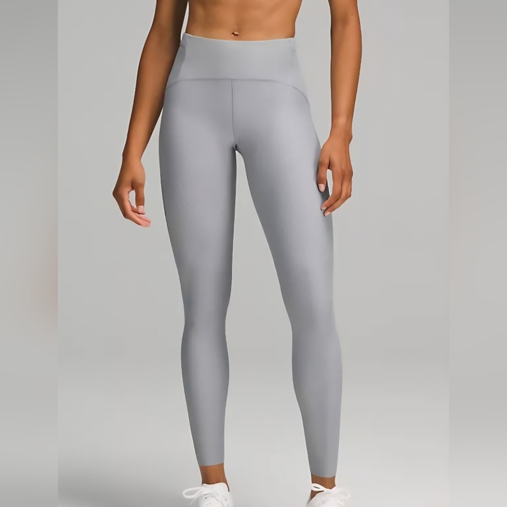 Lululemon Fast & Free 25" HR Tight Sleek in Rhino Grey, Sz 6 SOLD OUT ONLINE